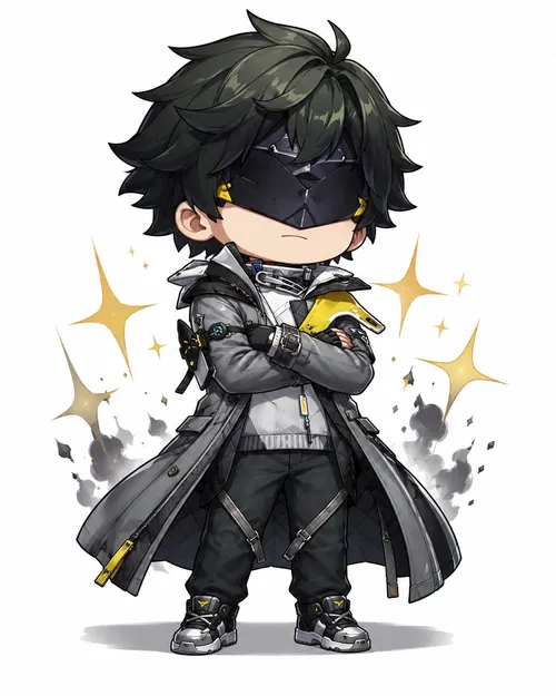 Endministrator chibi fanart — today's featured Endfield character