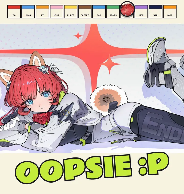 Oopsie :P