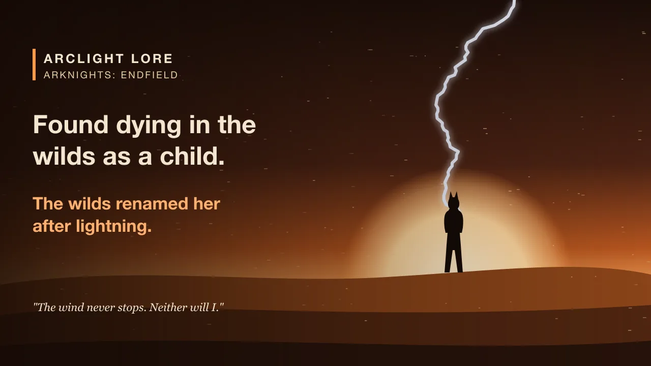 Arclight Lore: The Girl Named After Lightning