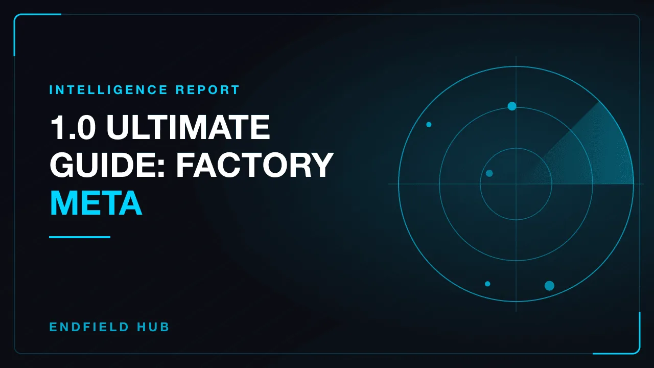 1.0 Ultimate Guide: Factory Meta