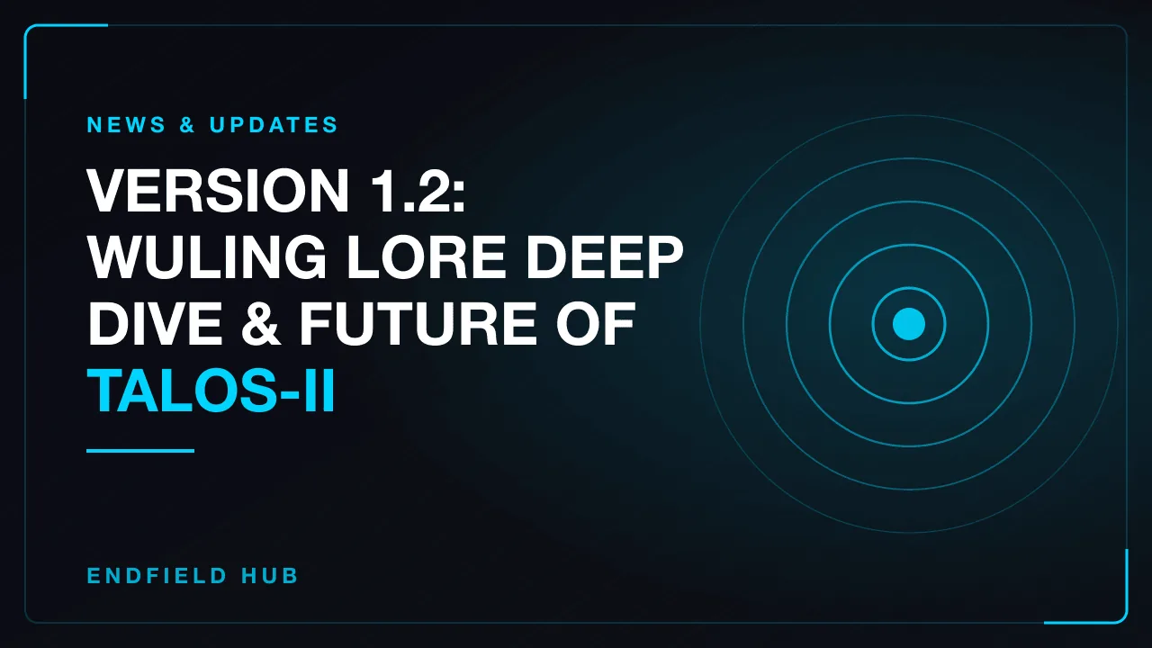 Version 1.2: Wuling Lore Deep Dive & Future of Talos-II