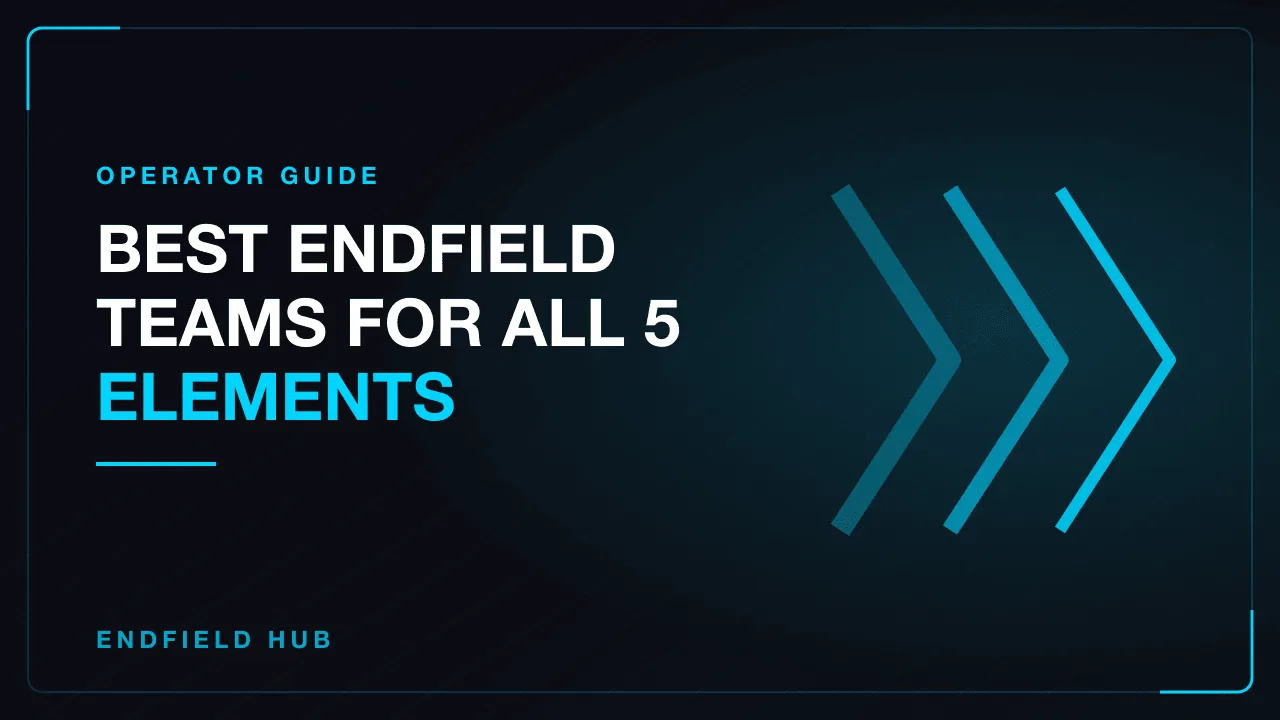 Best Endfield Teams for All 5 Elements