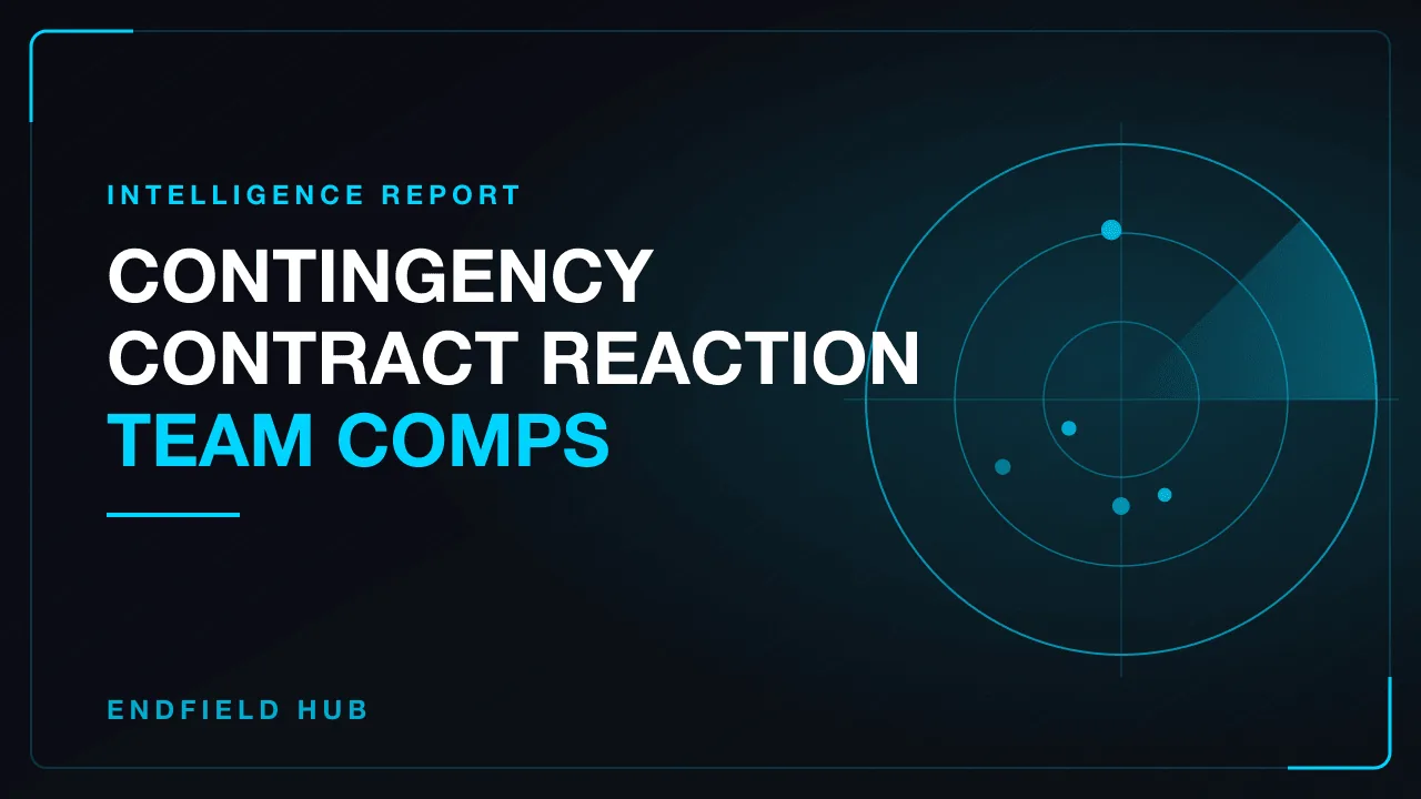 Contingency Contract Reaction Team Comps