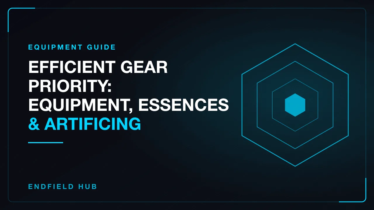 Efficient Gear Priority: Equipment, Essences & Artificing