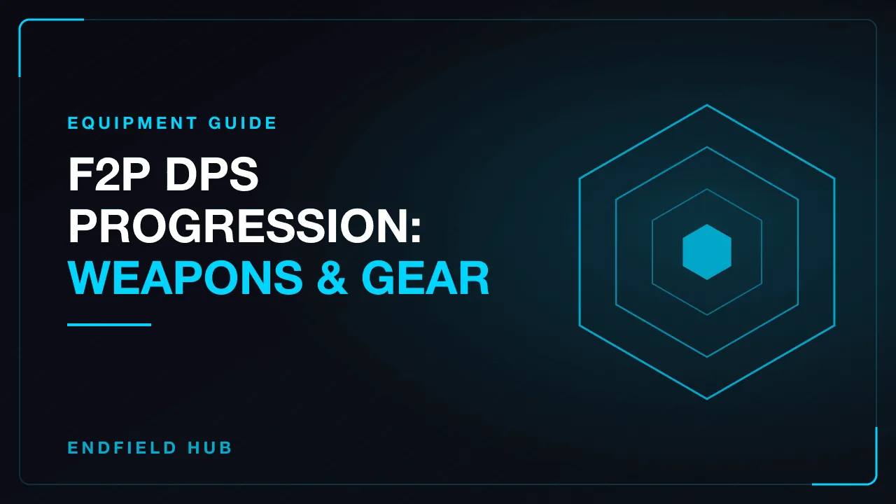 F2P DPS Progression: Weapons & Gear