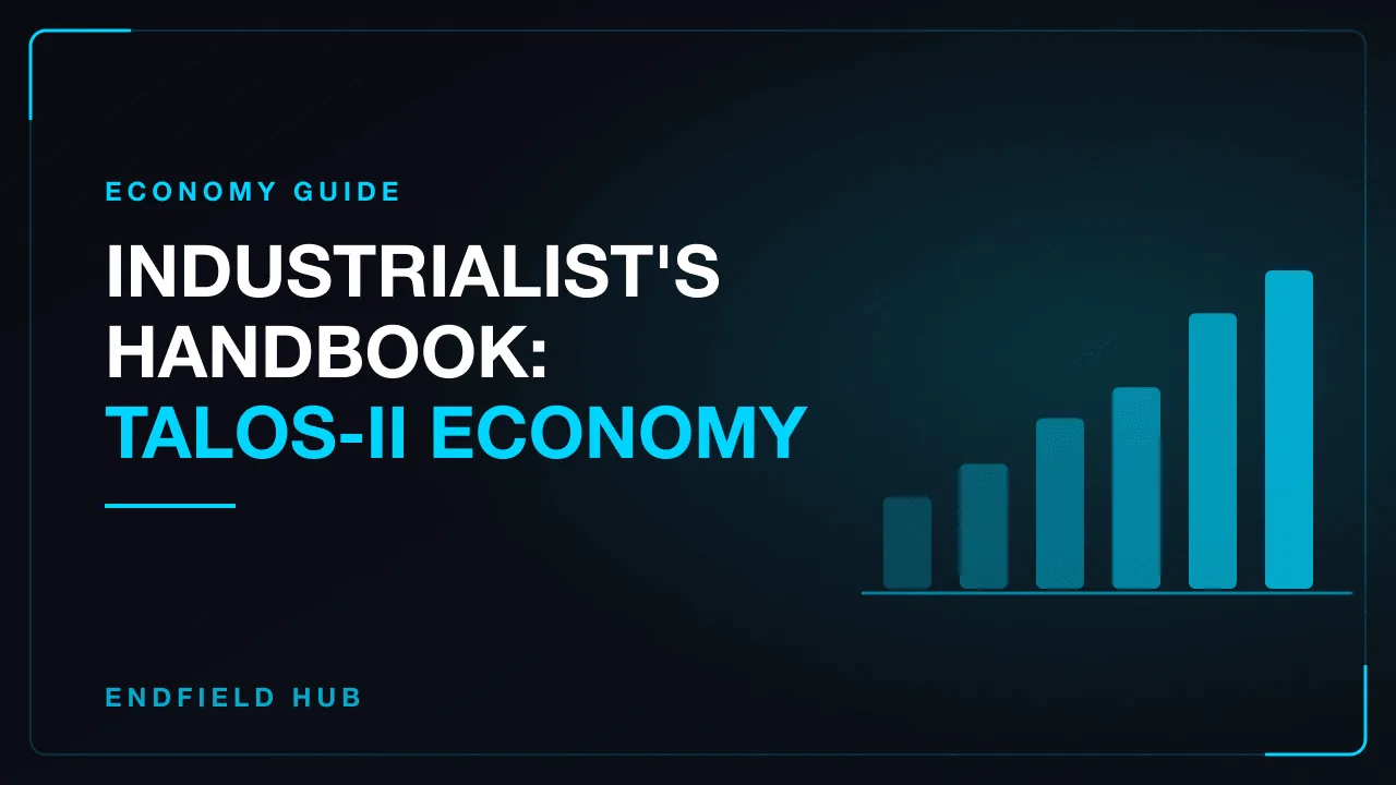 Industrialist's Handbook: Talos-II Economy