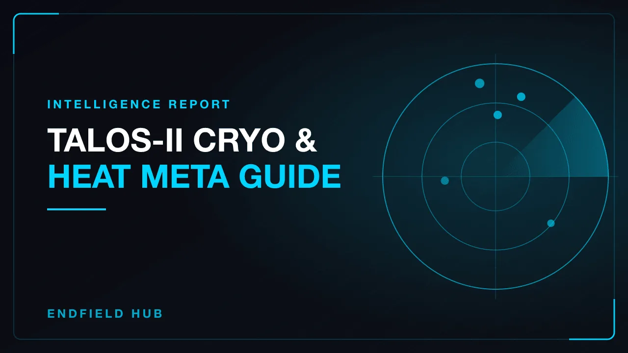 Talos-II Cryo & Heat Meta Guide