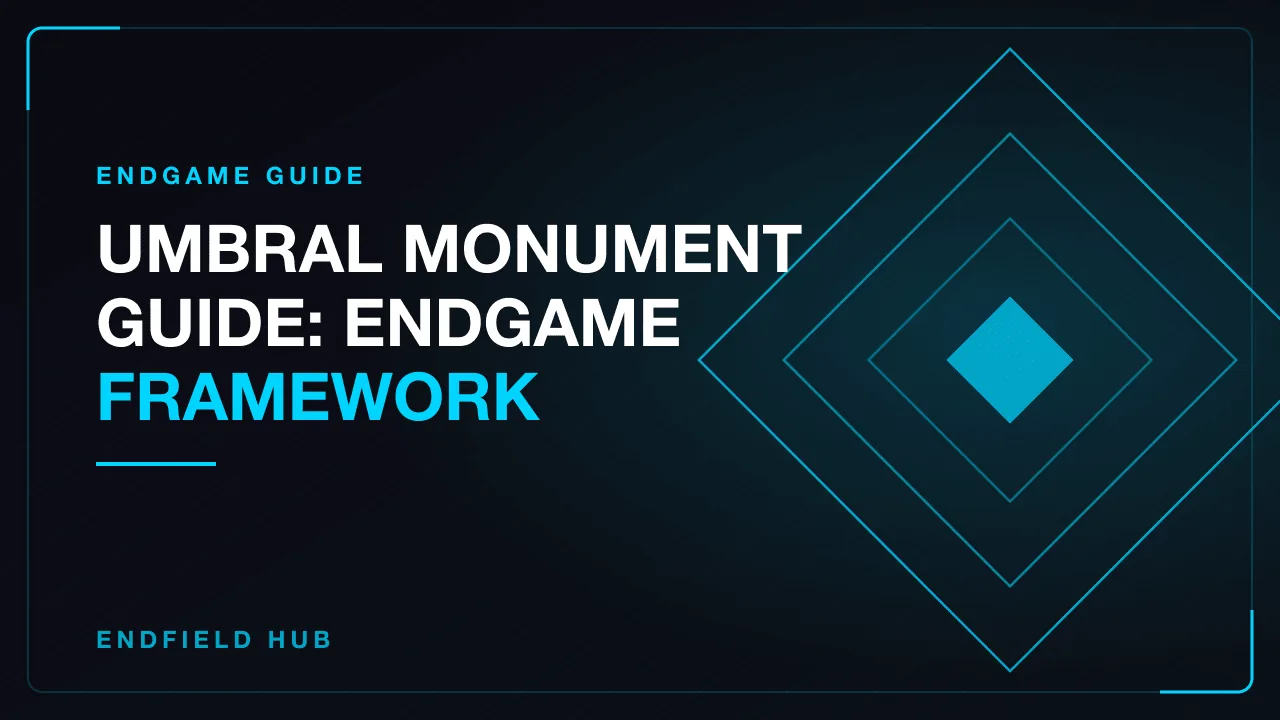 Umbral Monument Guide: Endgame Framework
