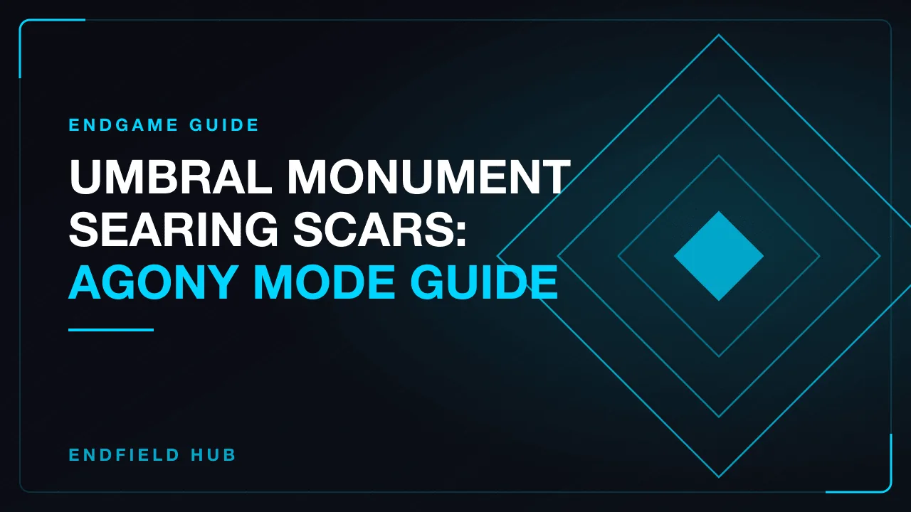 Umbral Monument Searing Scars: Agony Mode Guide