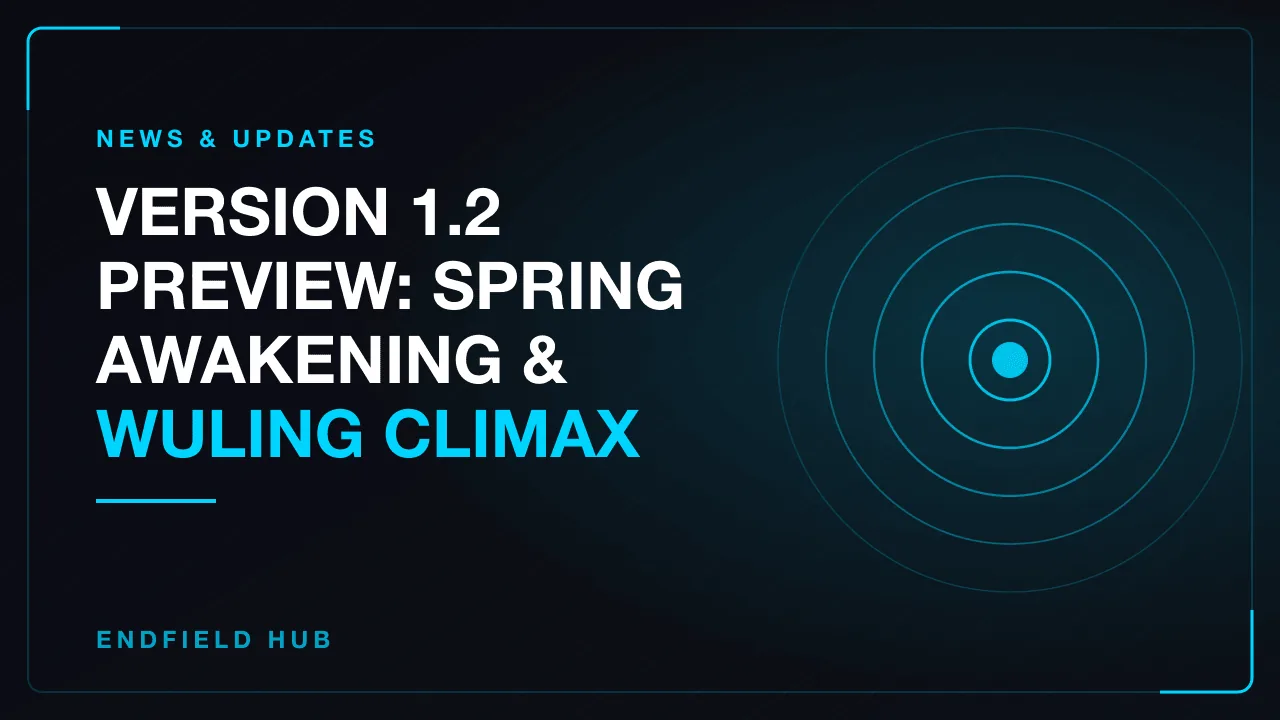Version 1.2 Preview: Spring Awakening & Wuling Climax