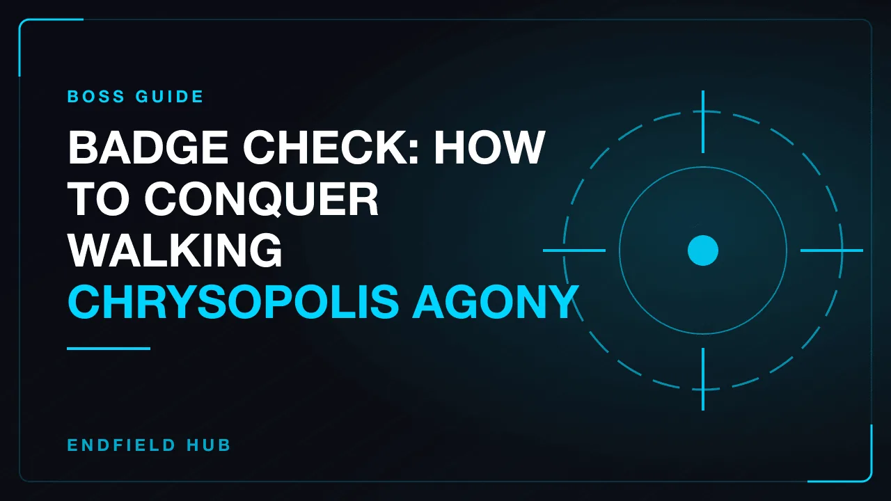 Badge Check: How to Conquer Walking Chrysopolis Agony