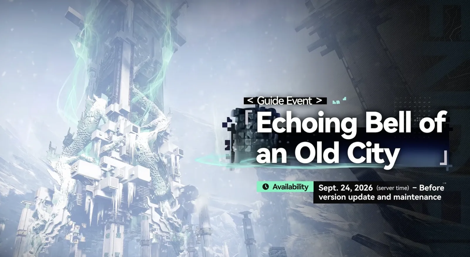 Echoing Bell of an Old City guide event opening the Suiming area, available September 24 2026