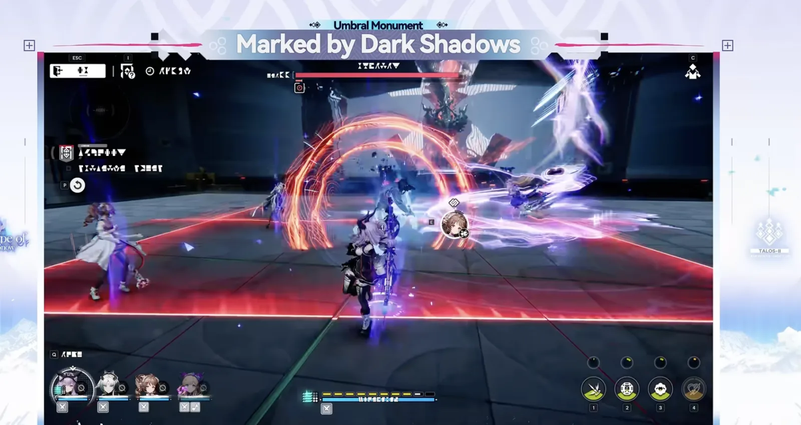 Marked by Dark Shadows boss encounter in the Umbral Monument