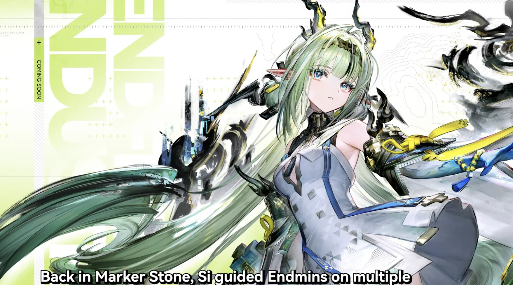 Future character tease 1 from the closing segment: Si, the 13th Sui Proxy