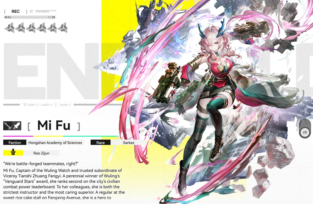 Mi Fu Race Mystery: Sarkaz or Kylin?