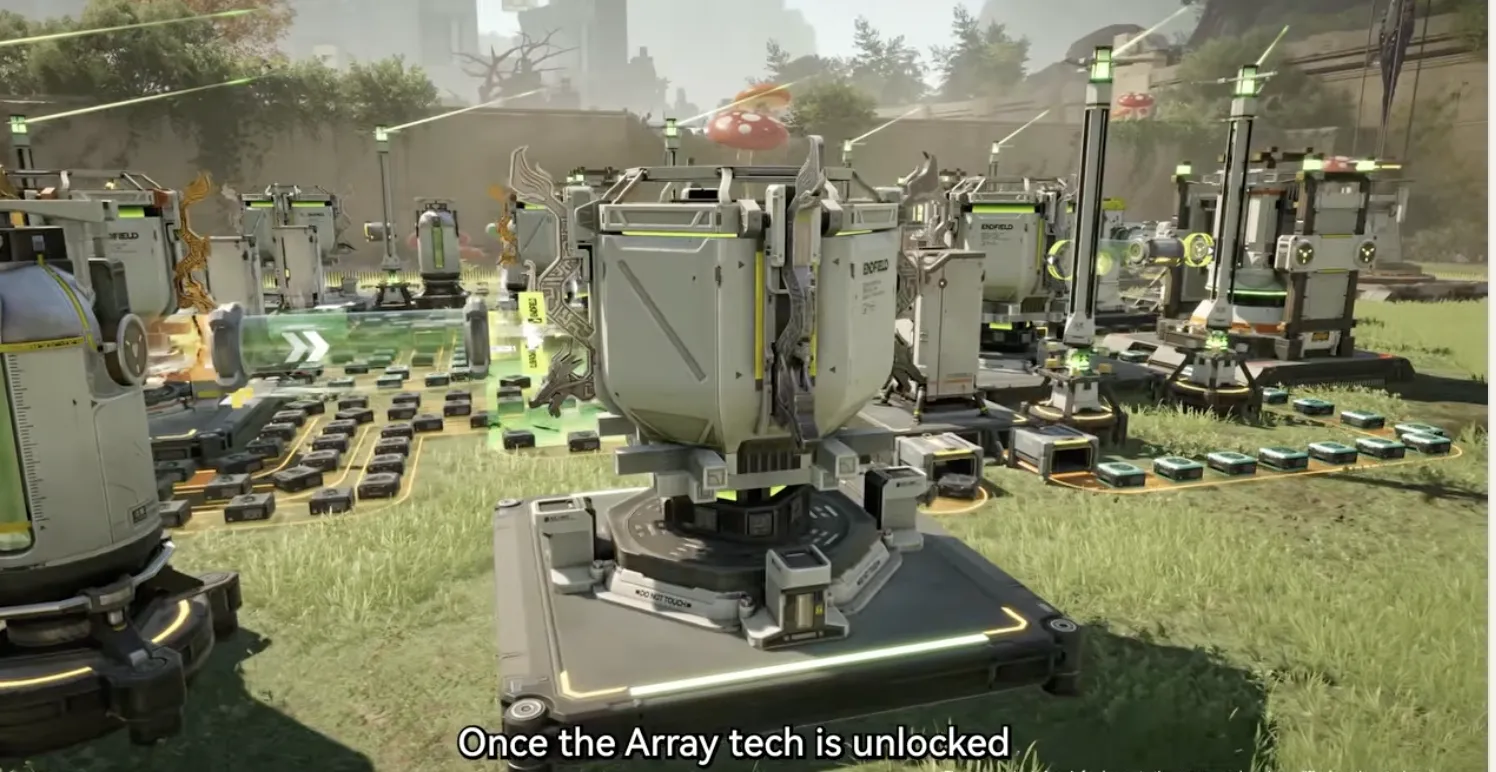 Array tech facilities for rebuilding the Exclusion Zone