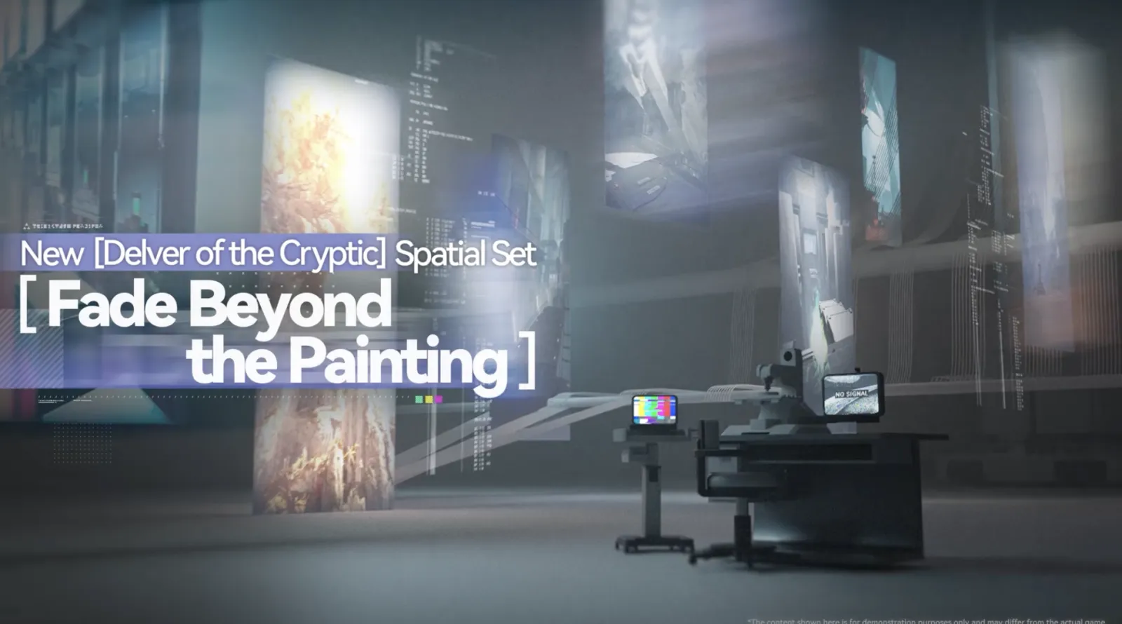 Delver of the Cryptic spatial set Fade Beyond the Painting