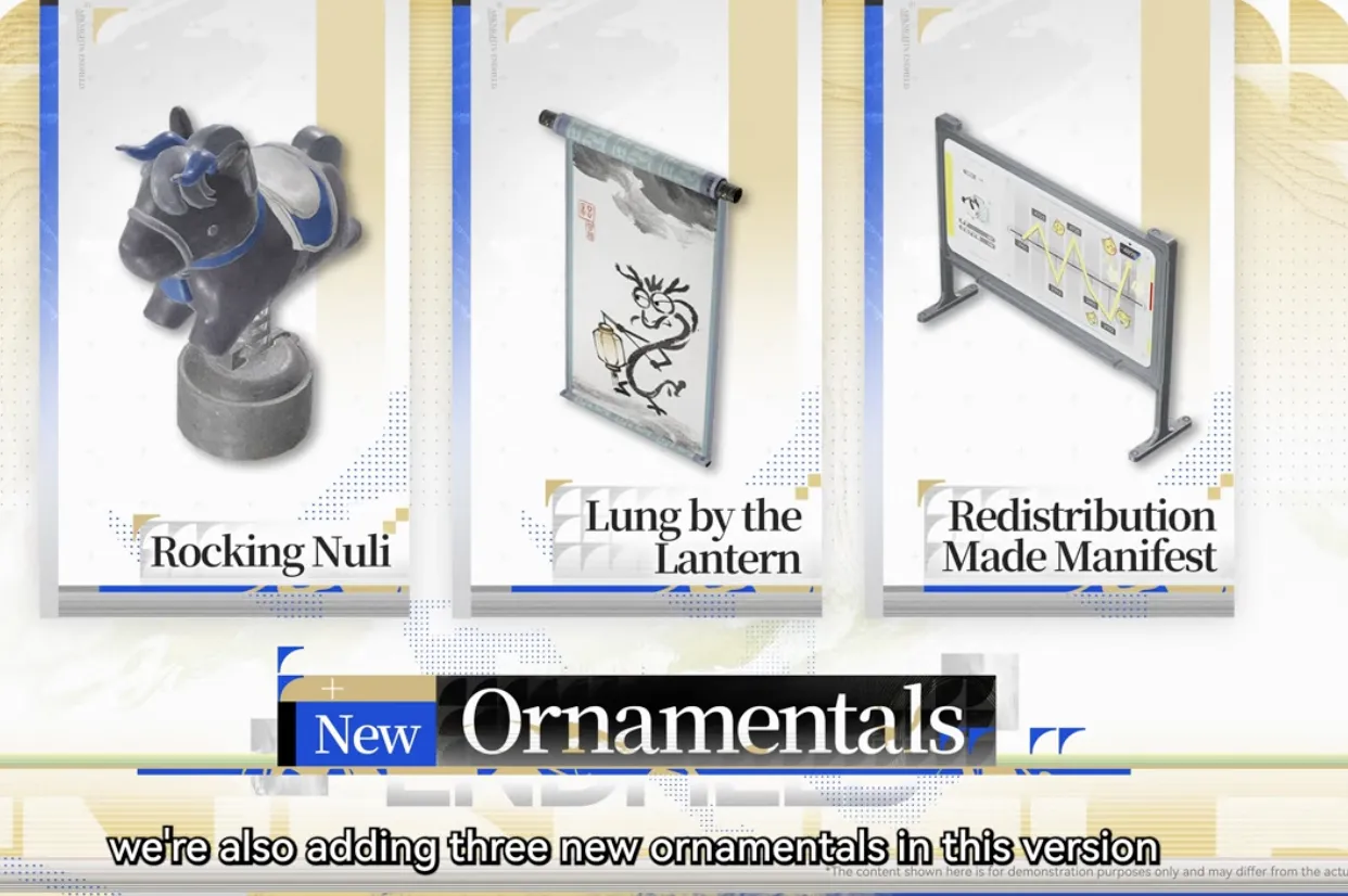 New ornamentals Rocking Nuli, Lung by the Lantern and Redistribution Made Manifest