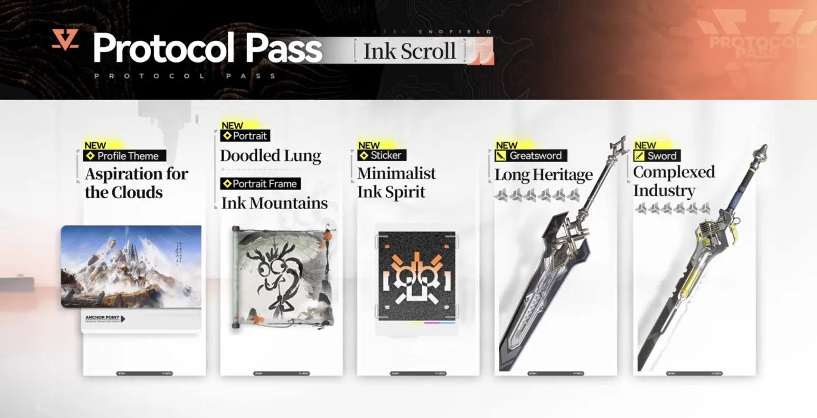 Inkscroll Protocol Pass rewards: Long Heritage, Complexed Industry and cosmetics