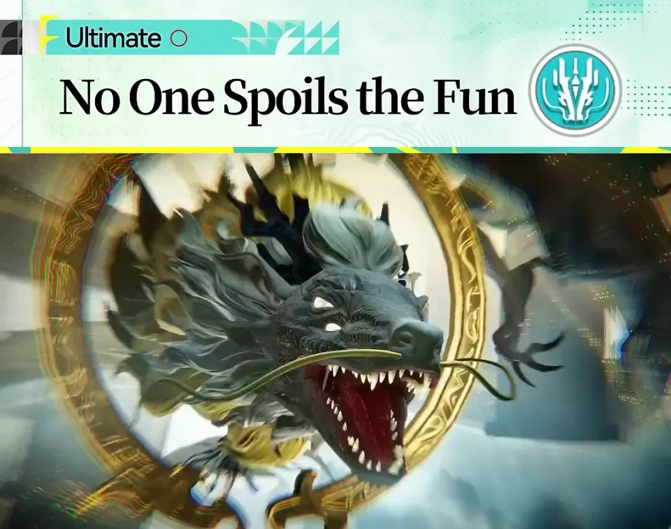 Si's No One Spoils the Fun ultimate: the Giant Ink Lung bursts out of her painting