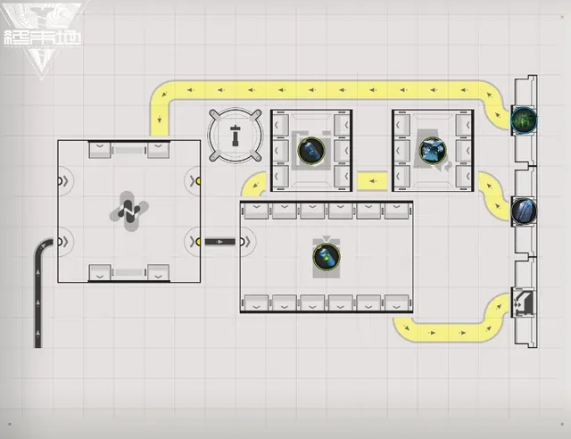 Liquid Xiranite V1 blueprint layout — 7x19 with 2 Depots + P Stash (NA/EU)