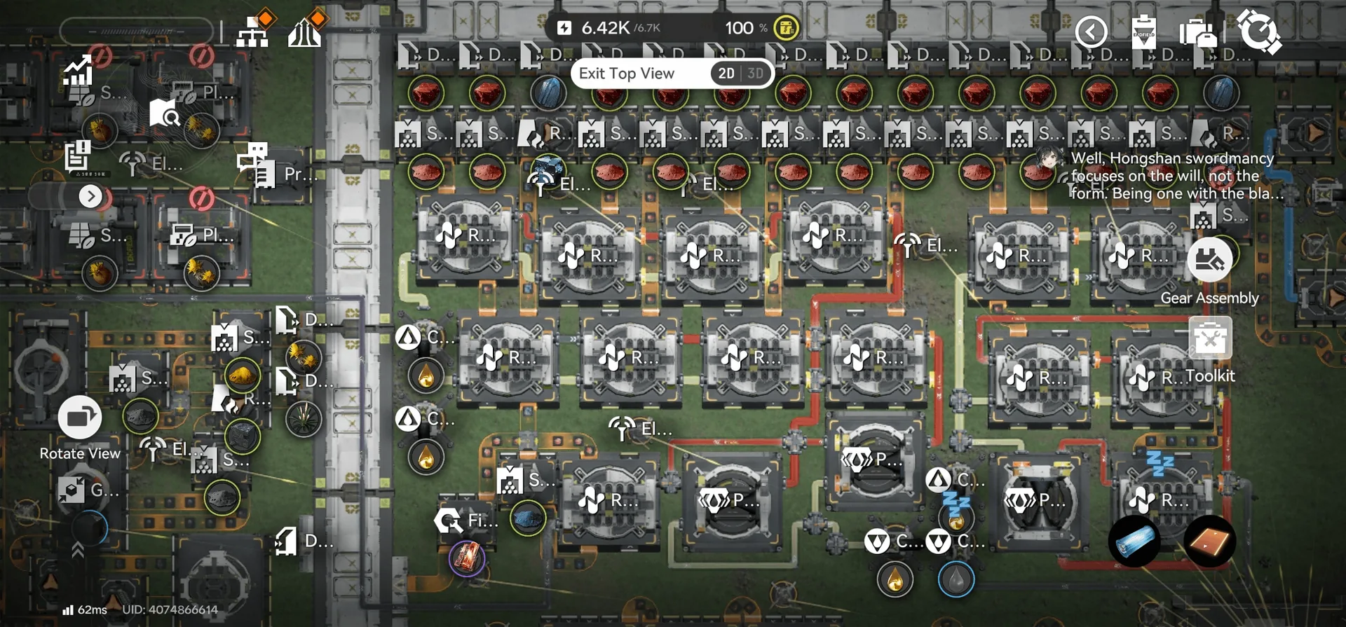 Full Output Hetonite layout