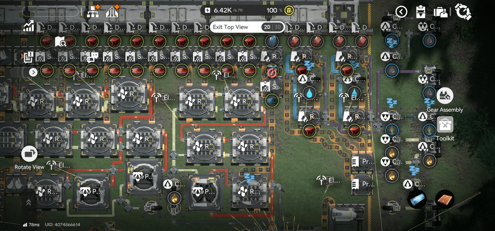 1/2 Hetonite (7.5 Output) layout
