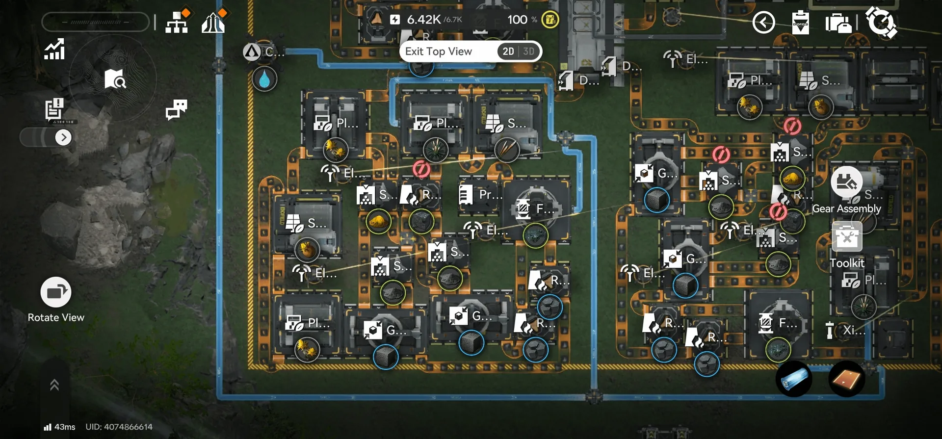 Xtreme Xiranite (Self-Sustaining) layout