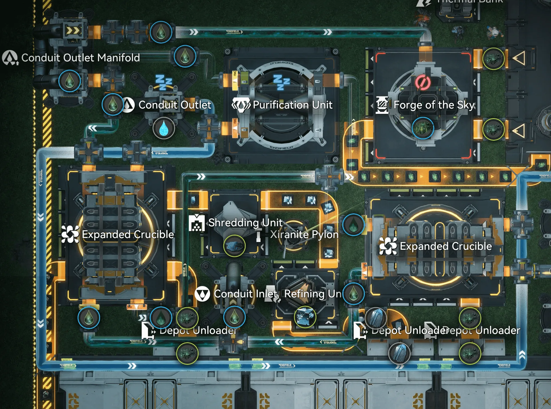 Xircon & Heavy Xiranite Overflow Blueprint