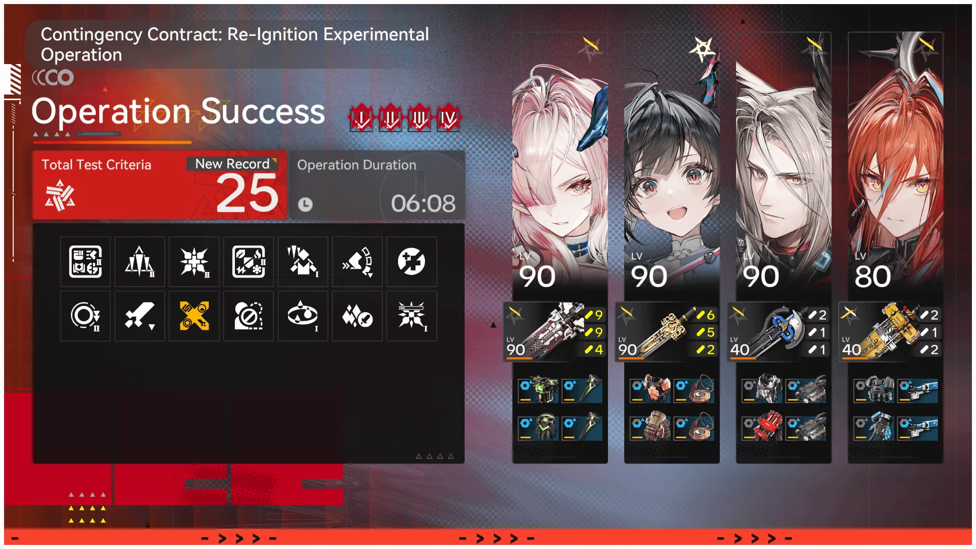 Arknights Endfield Contingency Contract Risk 25 clear, Risk 20-30 - Advanced