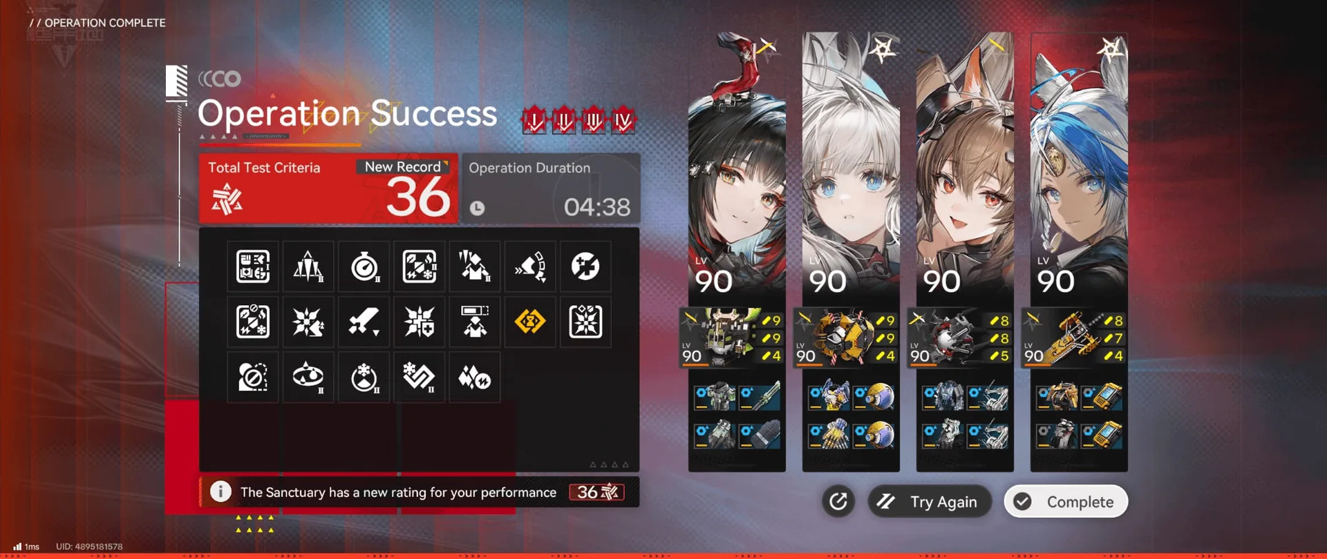 Arknights Endfield Contingency Contract Risk 36 clear, Risk 30-40 - Endgame