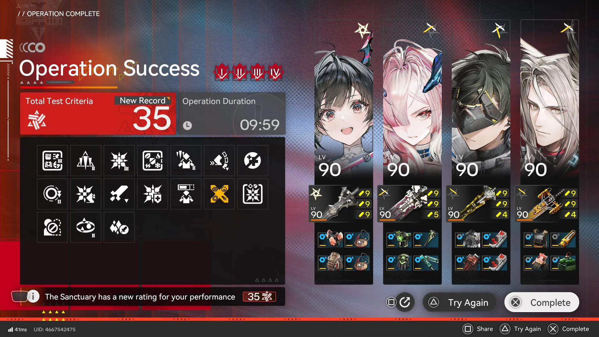 Arknights Endfield Contingency Contract Risk 35 clear, Risk 30-40 - Endgame