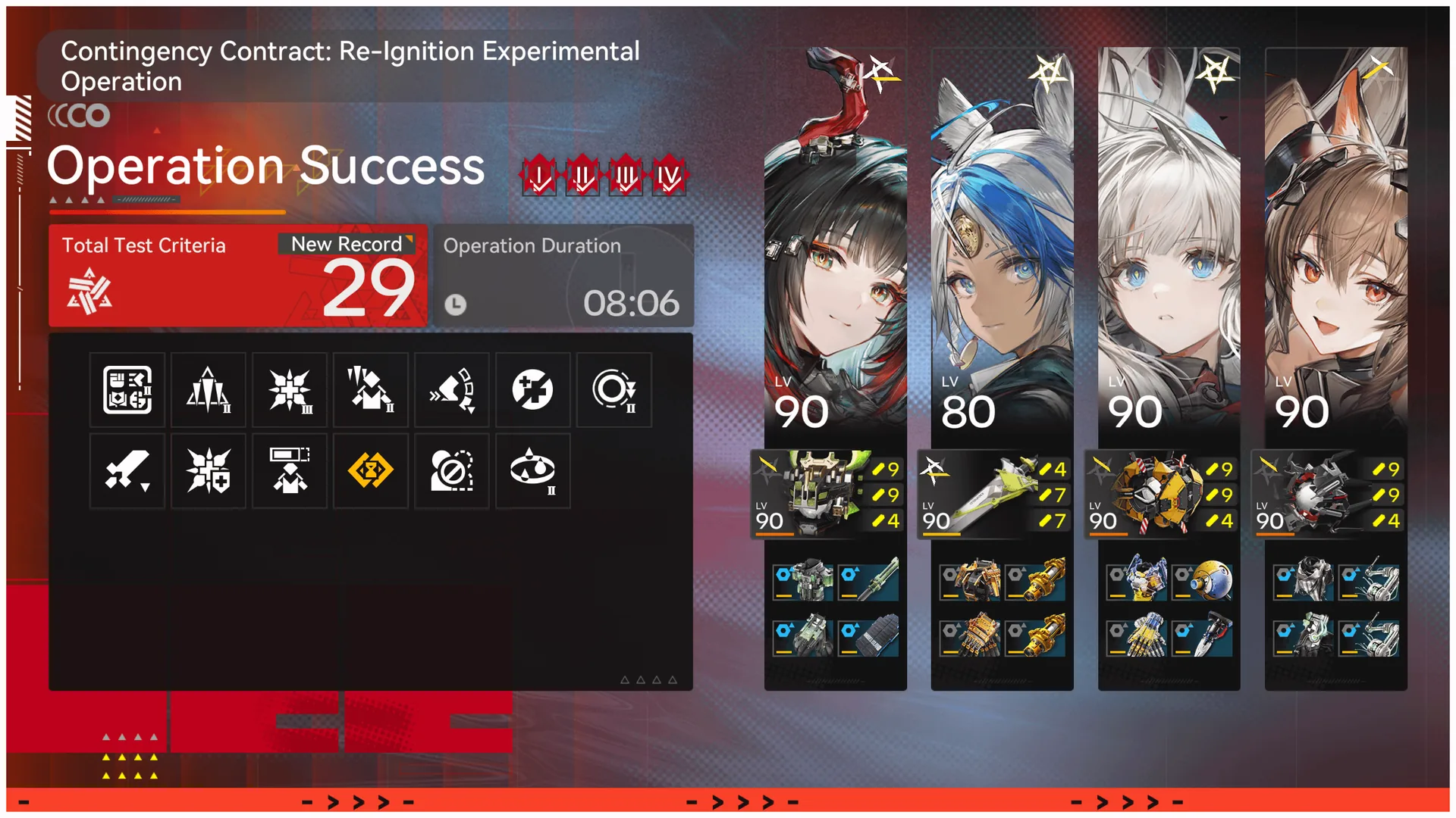 Arknights Endfield Contingency Contract Risk 29 clear, Risk 20-30 - Advanced