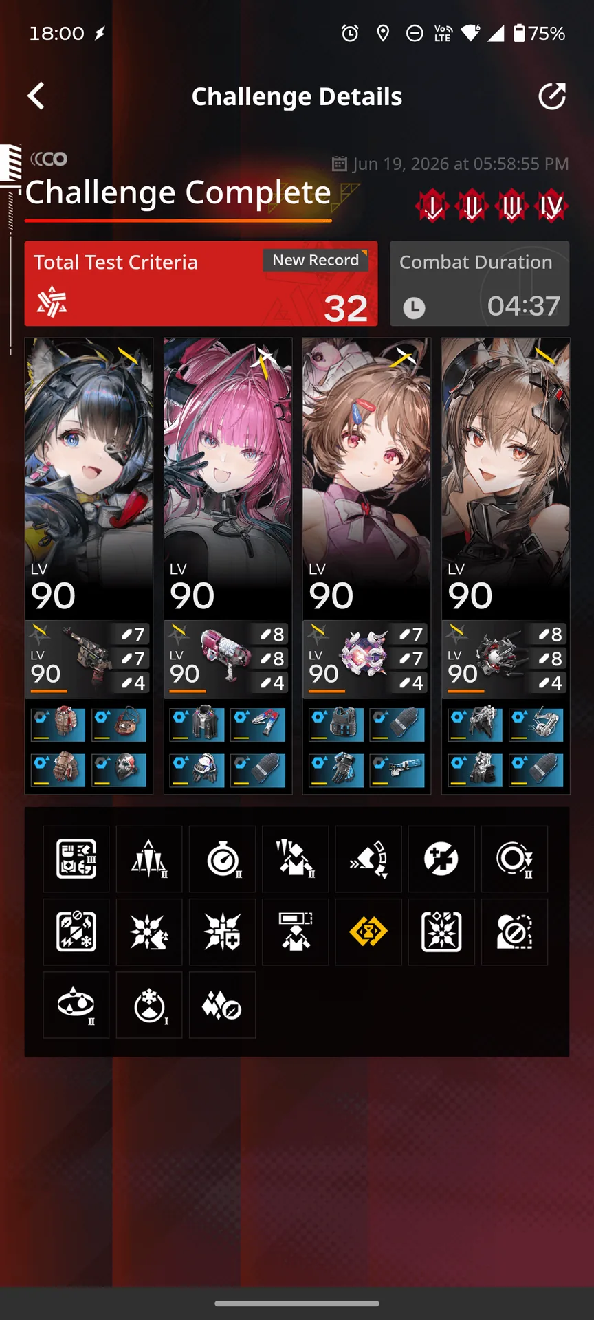 Arknights Endfield Contingency Contract Risk 32 clear, Risk 30-40 - Endgame