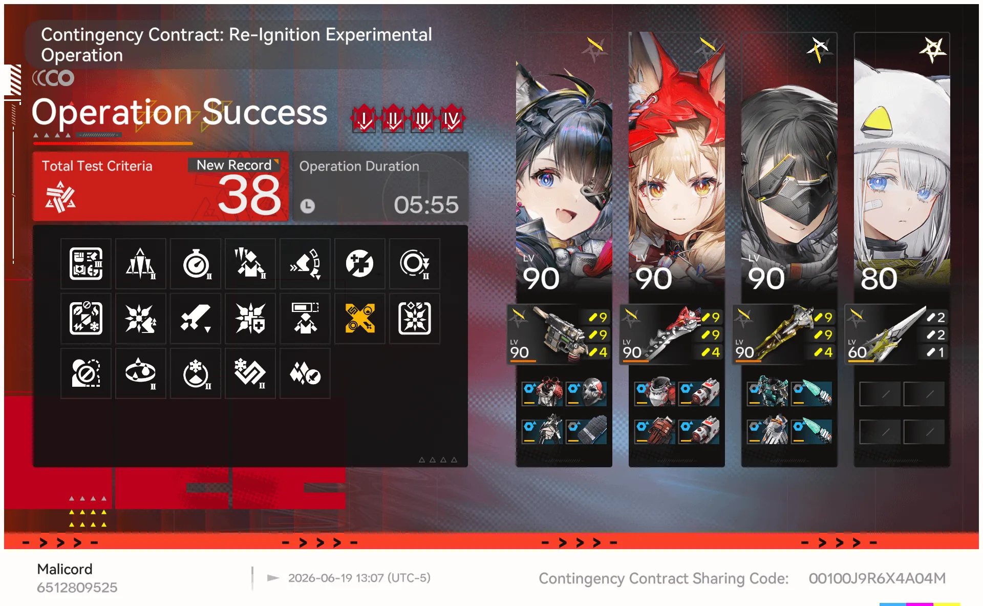 Arknights Endfield Contingency Contract Risk 38 clear, Risk 30-40 - Endgame