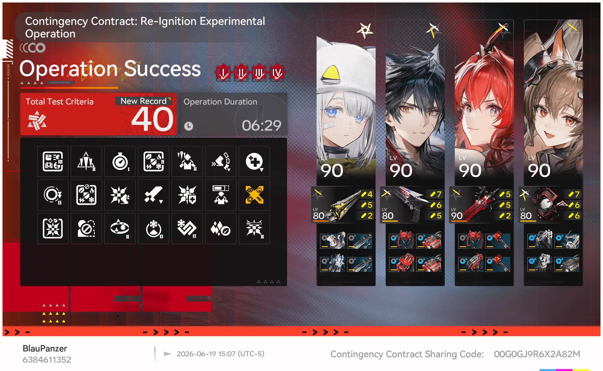 Arknights Endfield Contingency Contract Risk 40 clear, Risk 30-40 - Endgame