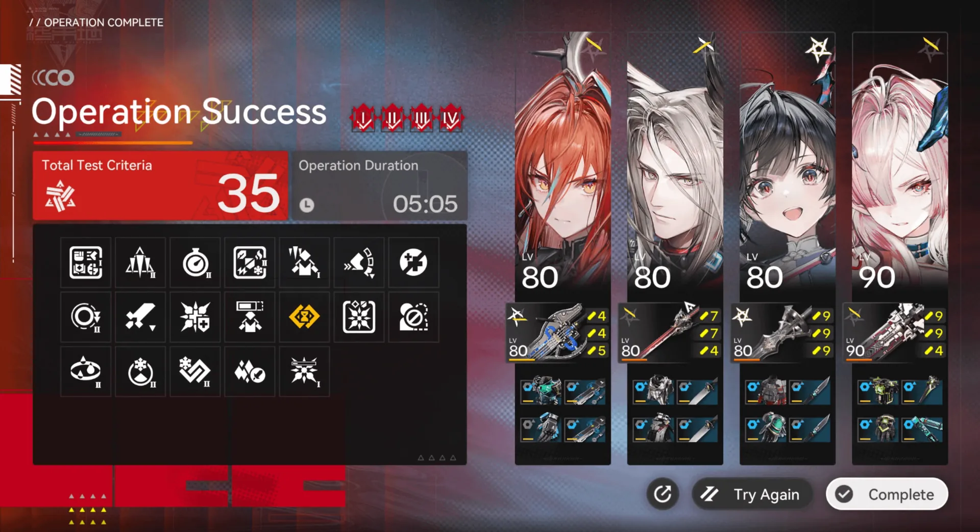Arknights Endfield Contingency Contract Risk 35 clear, Risk 30-40 - Endgame