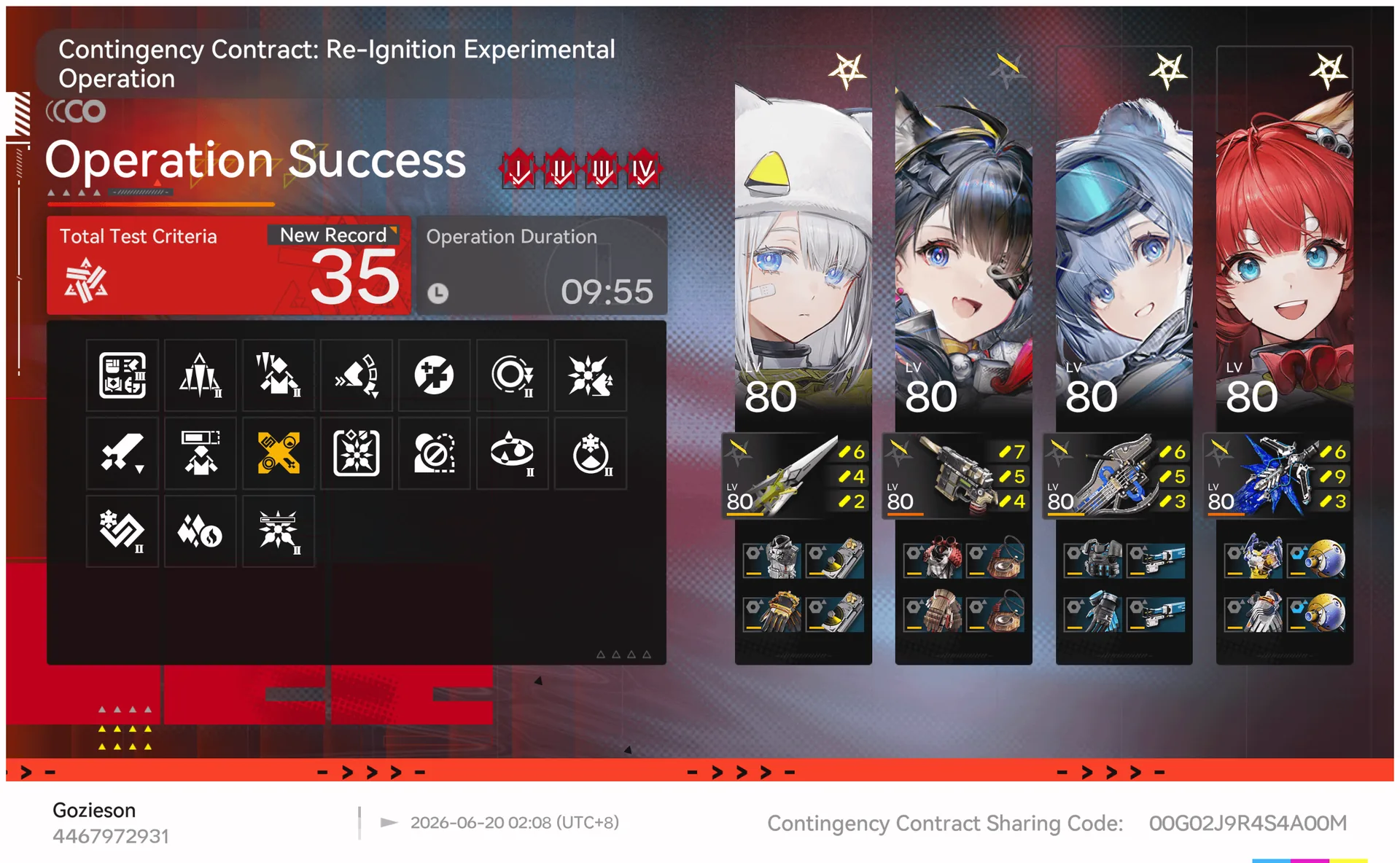 Arknights Endfield Contingency Contract Risk 35 clear, Risk 30-40 - Endgame