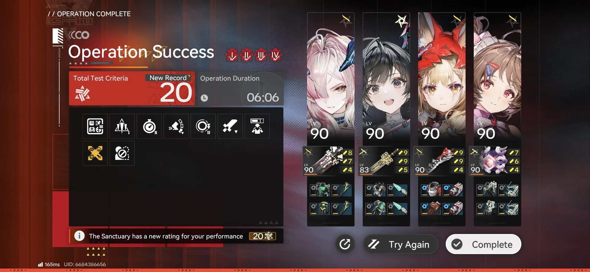 Arknights Endfield Contingency Contract Risk 20 clear, Risk 20-30 - Advanced