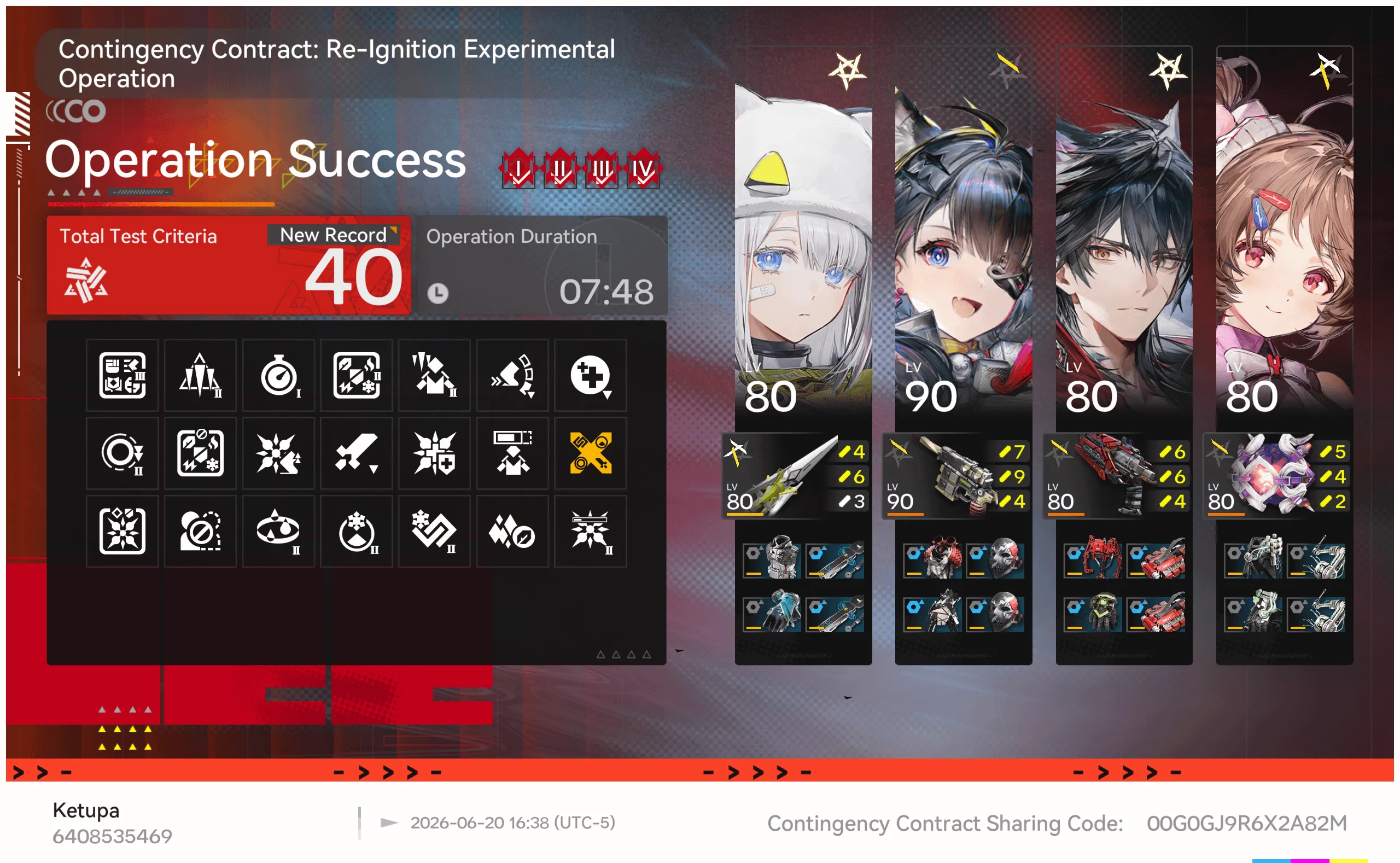 Arknights Endfield Contingency Contract Risk 40 clear, Risk 30-40 - Endgame