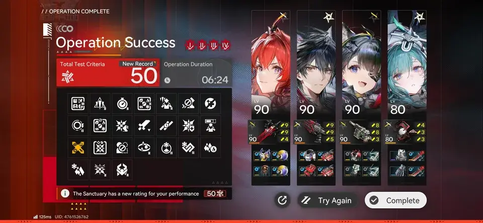 Arknights Endfield Contingency Contract Risk 50 clear, Risk 40-50 - Apex