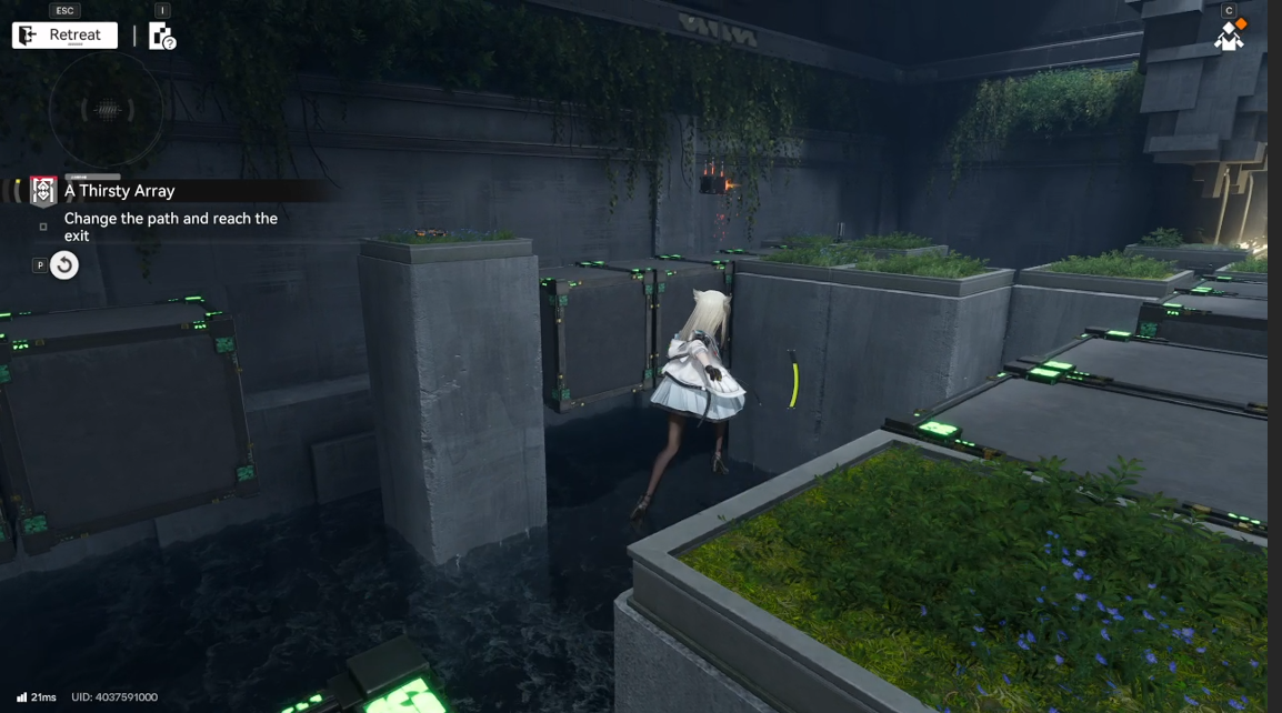 A Thirsty Array chest 1 location