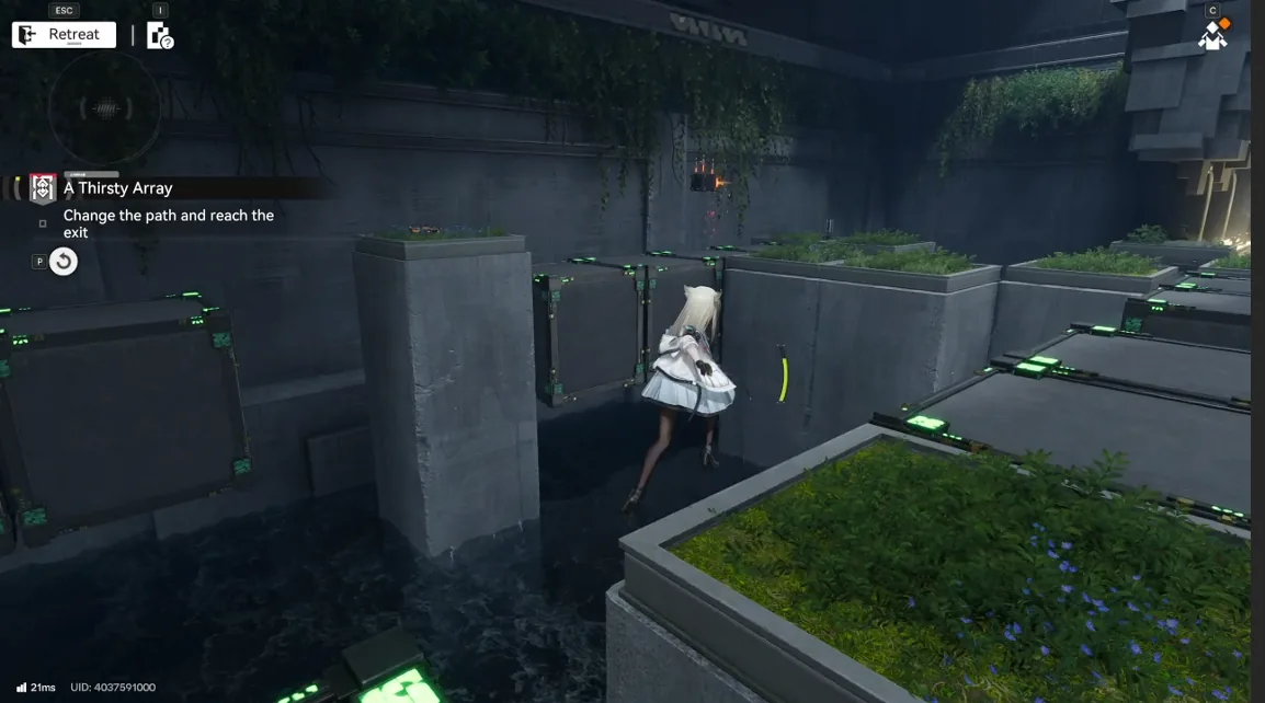 A Thirsty Array chest 1 location