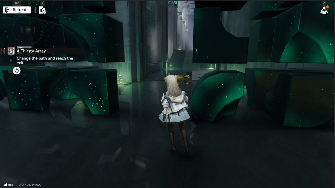 A Thirsty Array chest 2 location