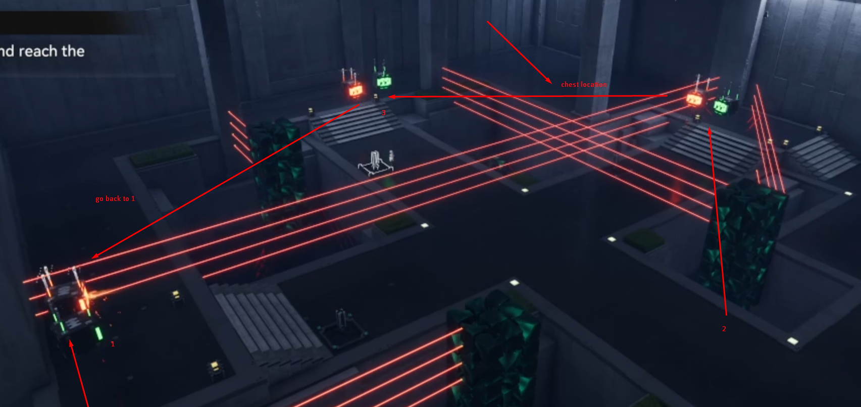 A Thirsty Array laser numbering section with numbered sequence