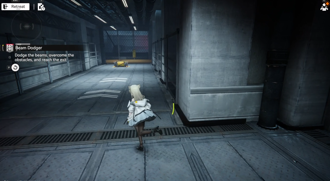 Beam Dodger - final chest location