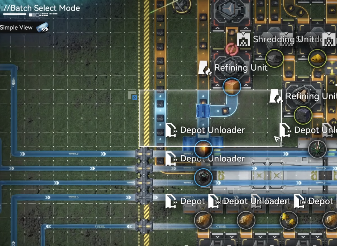 Deleting the old section next to the Depot Bus