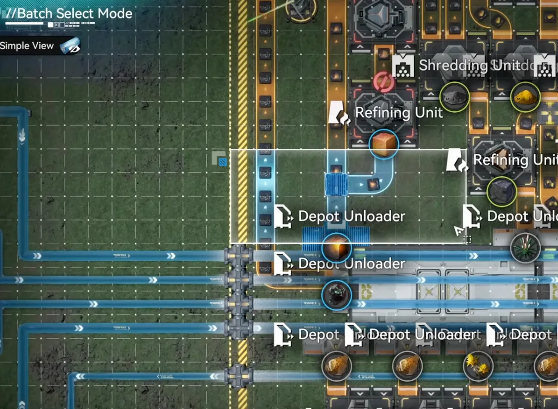 Deleting the old section next to the Depot Bus