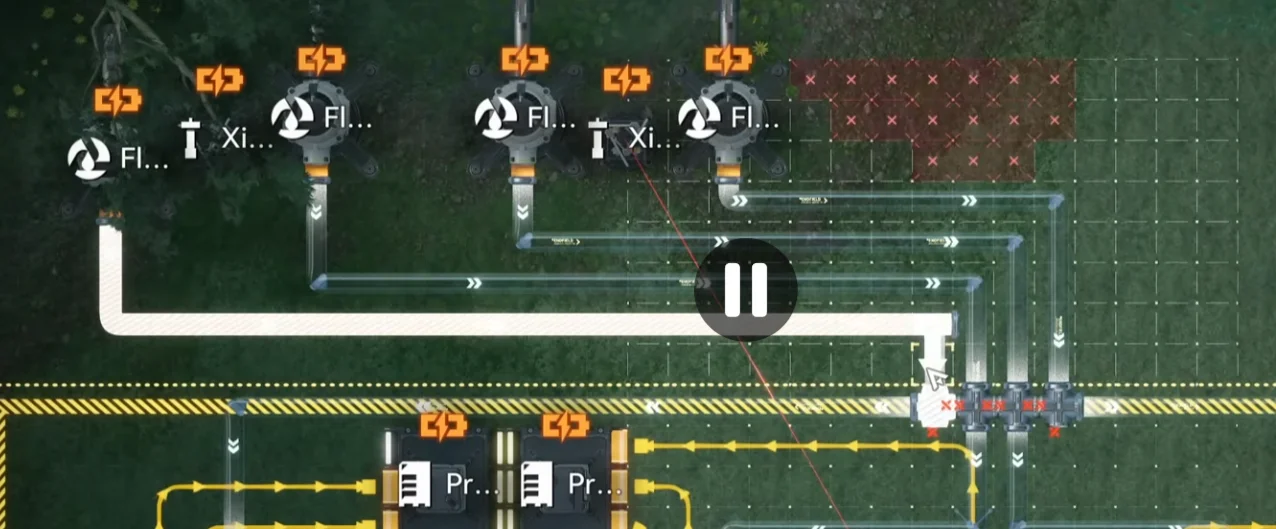 JV SubAIC fluid pump and core connection
