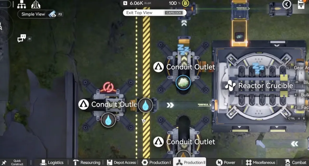 Clean water outlet placed on the left side of the full profit Yinglung Pass base